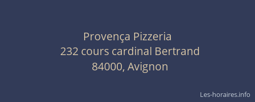 Provença Pizzeria
