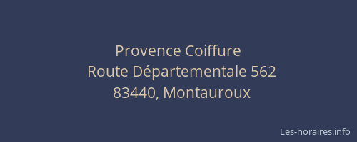 Provence Coiffure