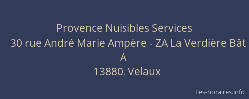 Provence Nuisibles Services