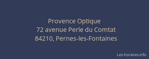 Provence Optique
