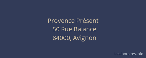 Provence Présent