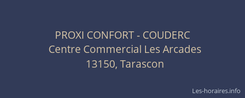 PROXI CONFORT - COUDERC