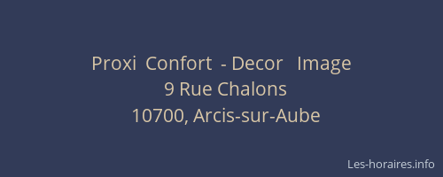 Proxi  Confort  - Decor   Image