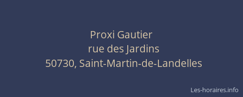 Proxi Gautier