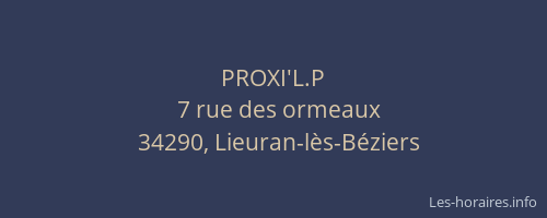 PROXI'L.P