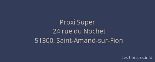 Proxi Super