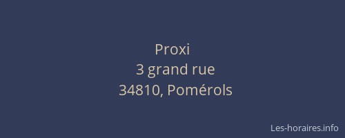 Proxi
