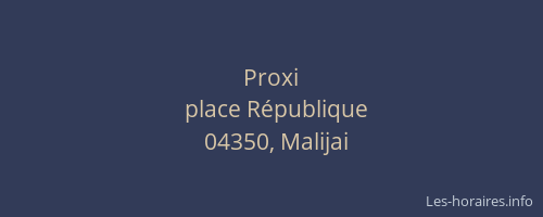 Proxi