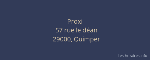 Proxi