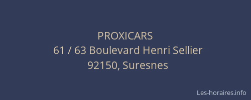 PROXICARS