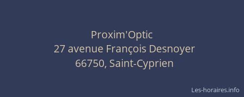 Proxim'Optic
