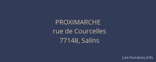 PROXIMARCHE