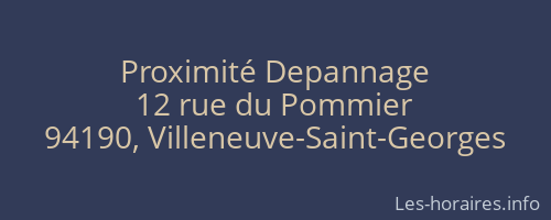 Proximité Depannage