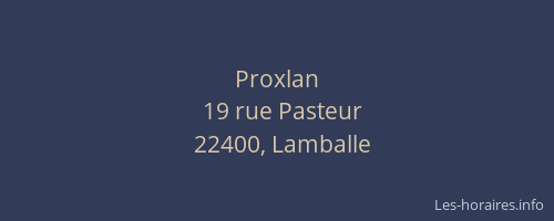 Proxlan