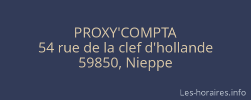 PROXY'COMPTA
