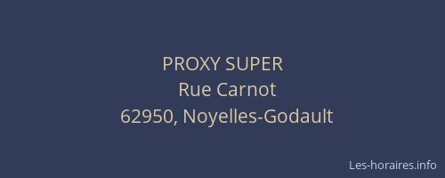 PROXY SUPER