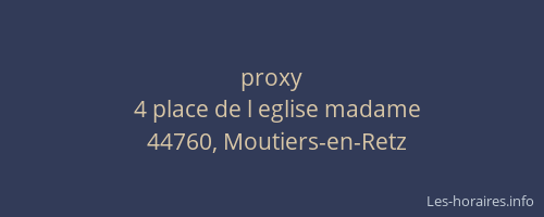 proxy