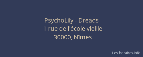 PsychoLily - Dreads