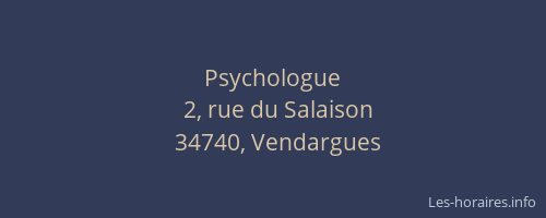 Psychologue