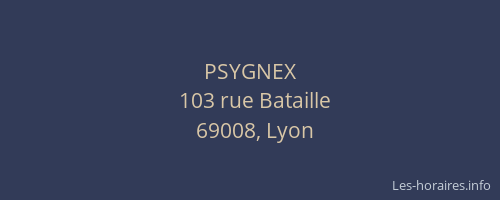 PSYGNEX