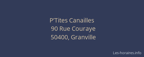 P’Tites Canailles