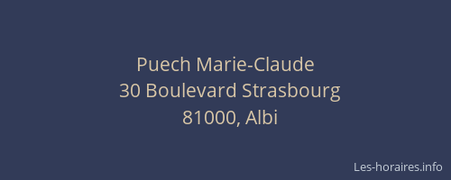 Puech Marie-Claude
