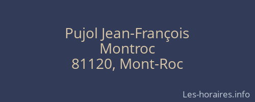 Pujol Jean-François
