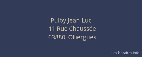 Pulby Jean-Luc