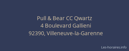 Pull & Bear CC Qwartz