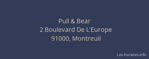 Pull & Bear
