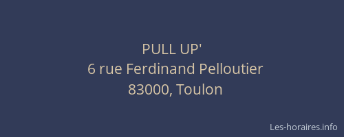 PULL UP'