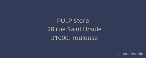 PULP Store