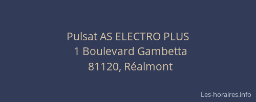 Pulsat AS ELECTRO PLUS