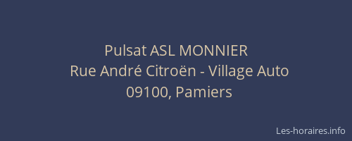 Pulsat ASL MONNIER