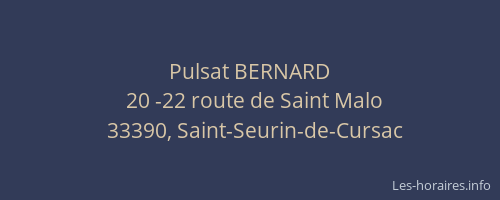 Pulsat BERNARD