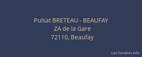 Pulsat BRETEAU - BEAUFAY