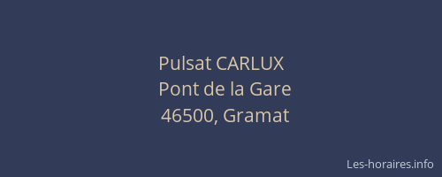 Pulsat CARLUX