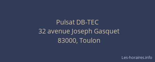Pulsat DB-TEC