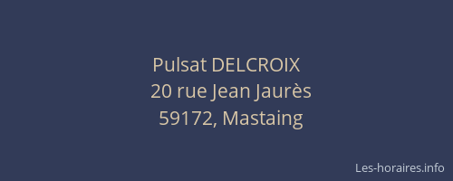 Pulsat DELCROIX