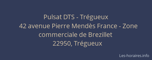 Pulsat DTS - Trégueux
