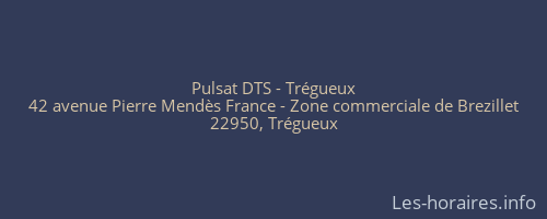 Pulsat DTS - Trégueux