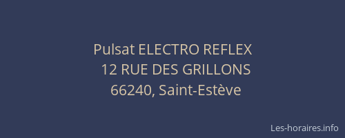 Pulsat ELECTRO REFLEX