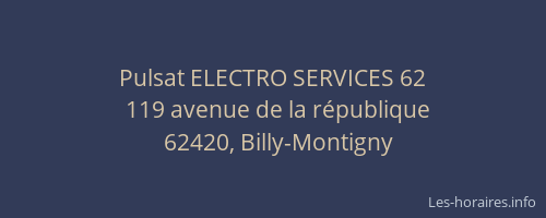 Pulsat ELECTRO SERVICES 62