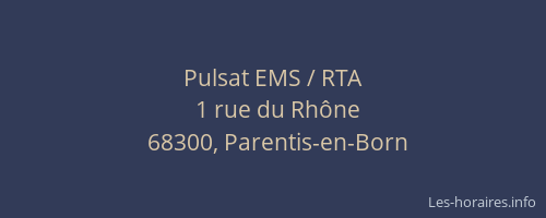 Pulsat EMS / RTA