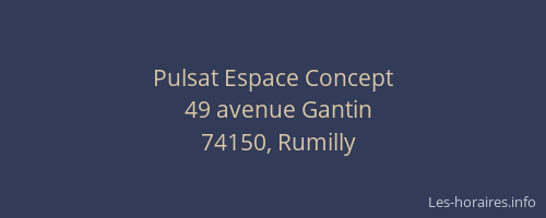 Pulsat Espace Concept