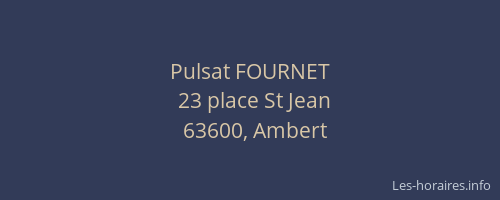 Pulsat FOURNET