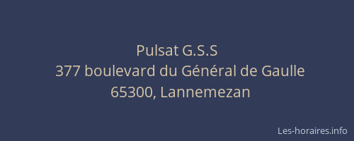 Pulsat G.S.S