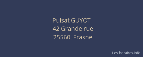 Pulsat GUYOT