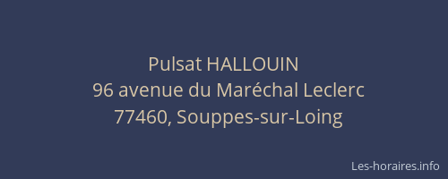 Pulsat HALLOUIN