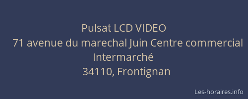 Pulsat LCD VIDEO